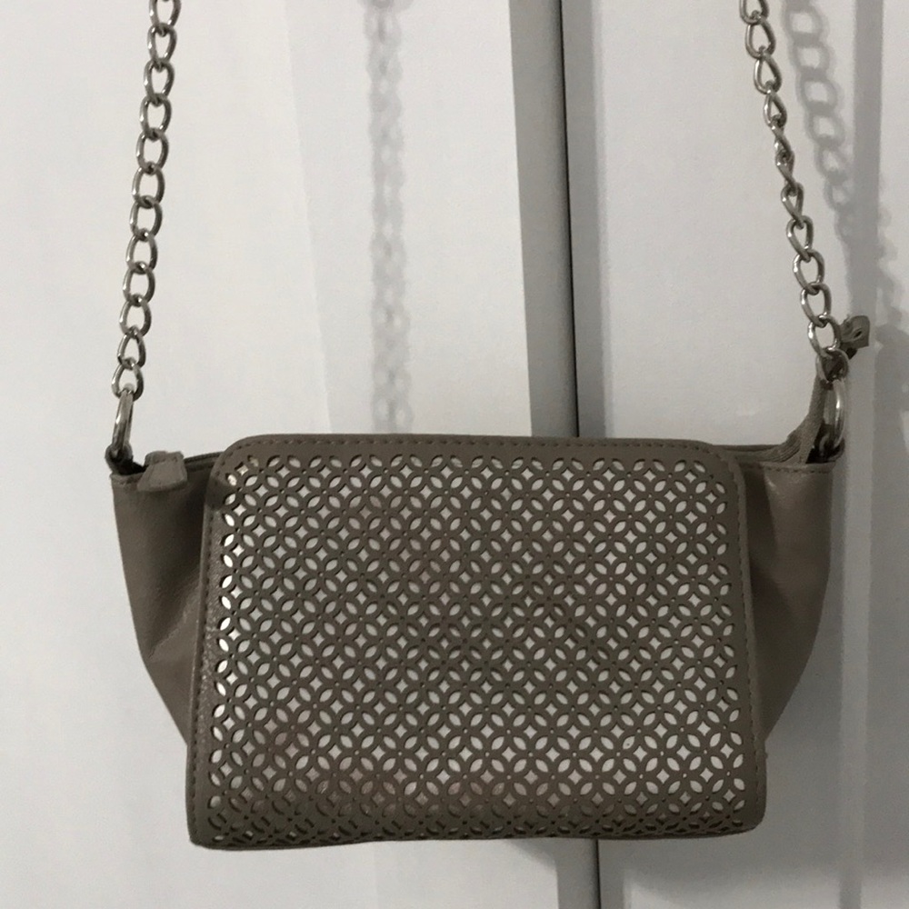 Jessica Simpson grey purse
